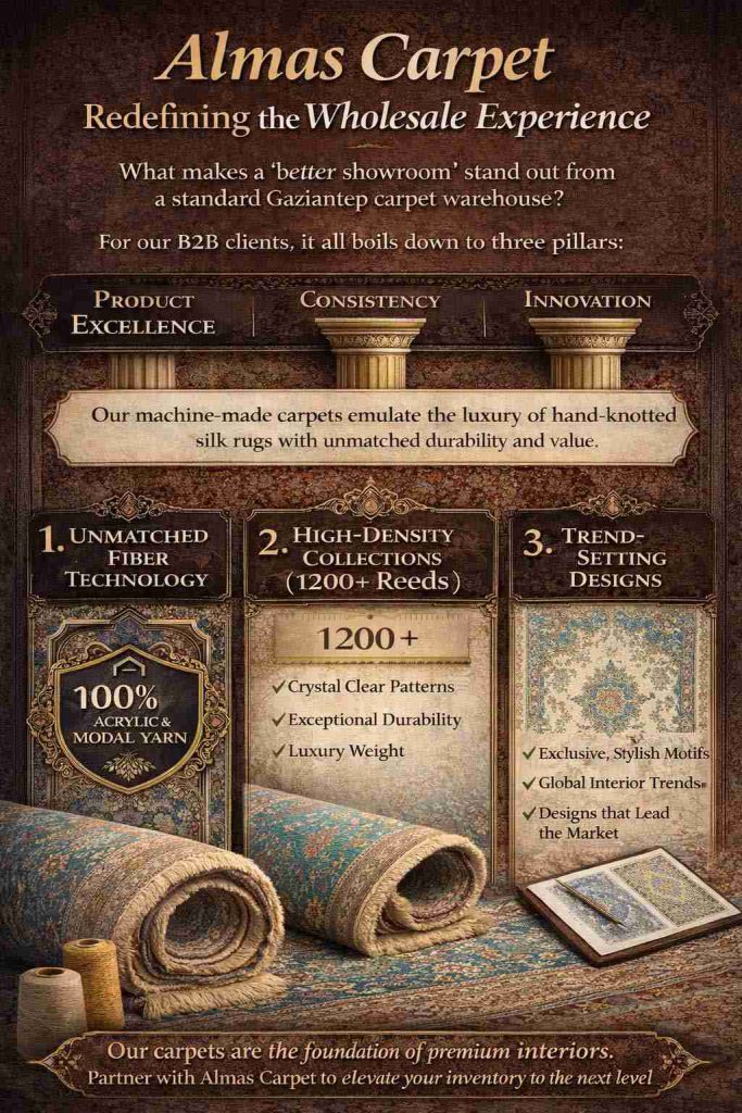 Almas Carpet Redefining the Wholesale Experience